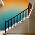 Retro Sunrise Mural Wallpaper - room preview 02