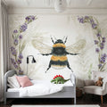 Fresh Lavender IV Mural Wallpaper - room preview 02