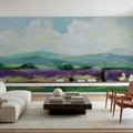 May Lavender Field II Mural Wallpaper - room preview 02