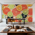 Sunny Citrus IV Mural Wallpaper - room preview 02