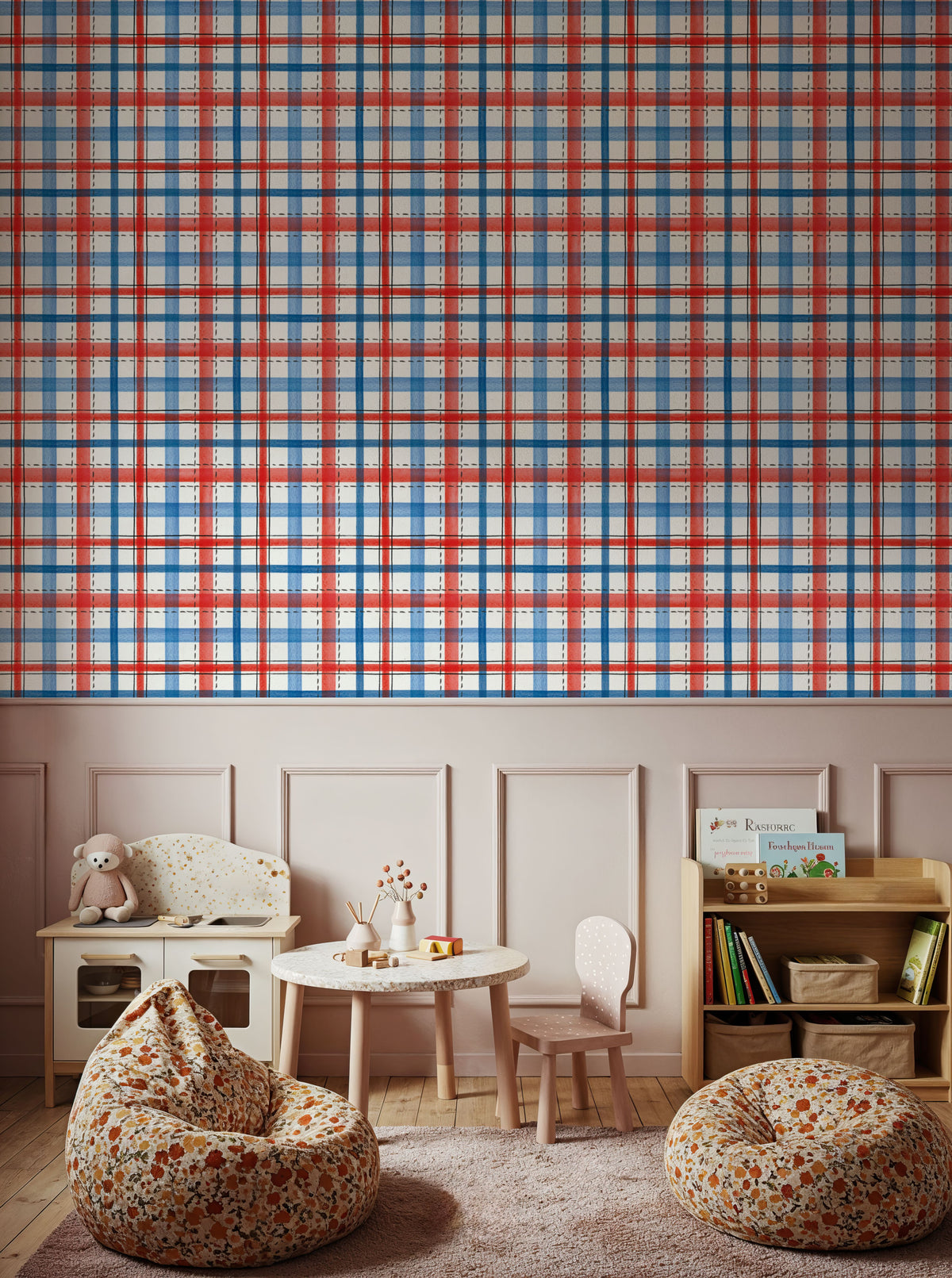 Seafood Shanty White VI Mural Wallpaper - room preview 02