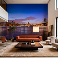 Manhattan At Sunset Mural Wallpaper - room preview 02
