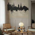 Schaffhausen Switzerland Skyline Concrete Mural Wallpaper - room preview 02