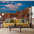 Pink Cathedral Gorge Mural Wallpaper - room preview 02