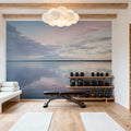 Bay Clouds Reflections Mural Wallpaper - room preview 02