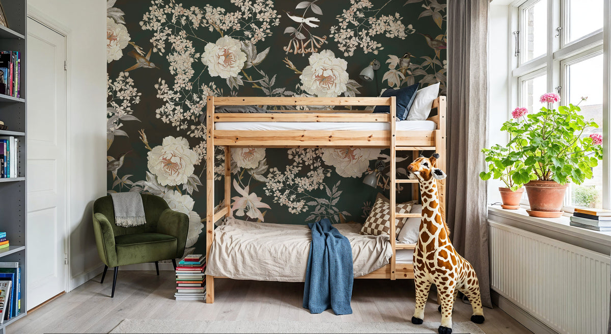 Birds of Eden Mural Wallpaper - Edition 4 - room preview 02