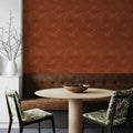 Woodland Waves Brown Mural Wallpaper - room preview 02