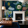 Koi in the Garden Mural Wallpaper - room preview 02