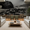 Pfeiffer Beach in Big Sur State Park Mural Wallpaper - room preview 02