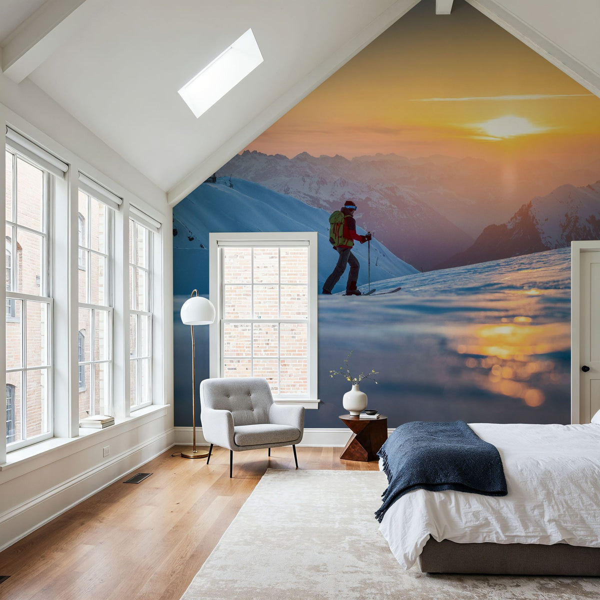 Randonee Sunset Mural Wallpaper - room preview 02