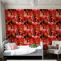 Tropical Flamingo Mural Wallpaper - room preview 02