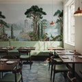Hidden Alcove on Paper Mural Wallpaper - room preview 02