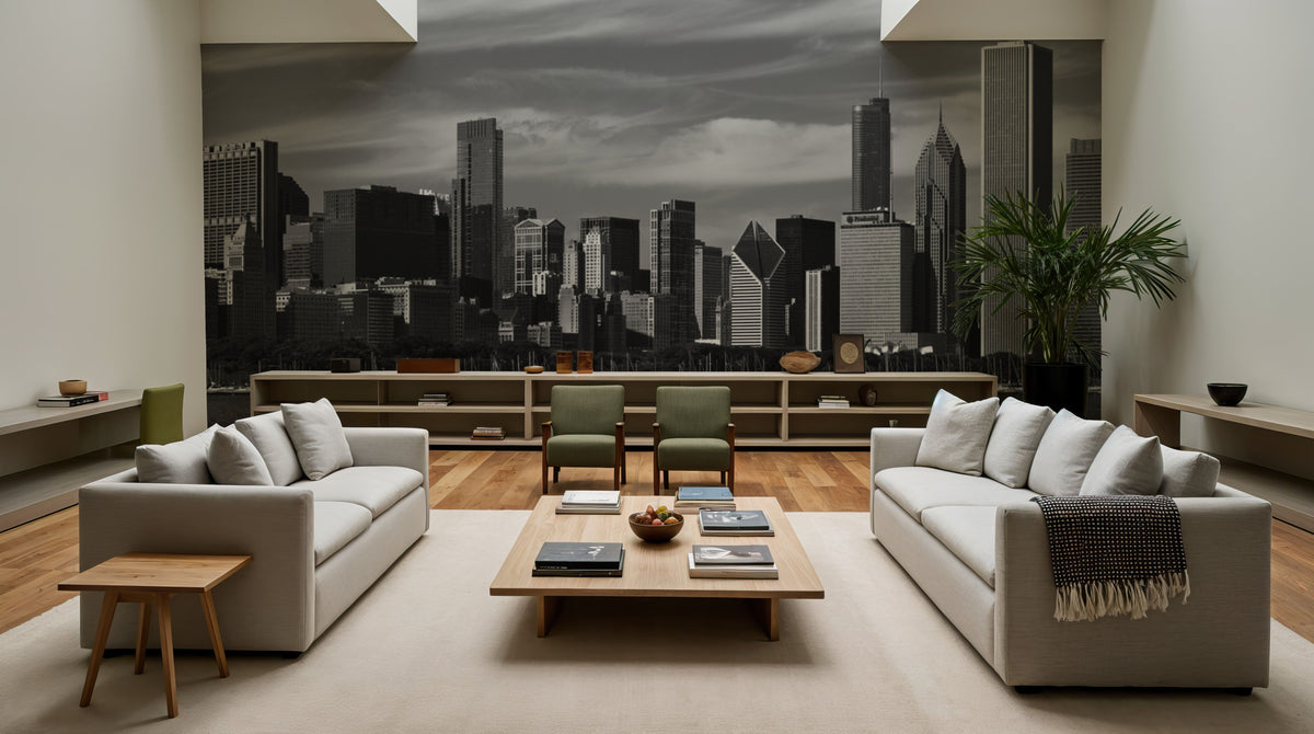 Metropolitan Harbor Mural Wallpaper - room preview 02