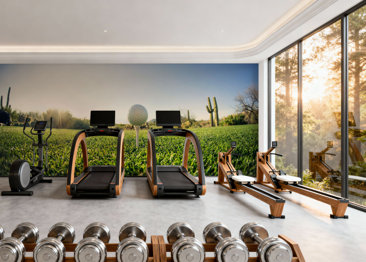Tee Time Mural Wallpaper - room preview 02