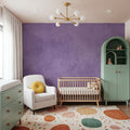 Subtle Plaster Wall, Aura Indigo Mural Wallpaper - room preview 02