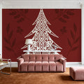 Holiday Form IX Mural Wallpaper - room preview 02