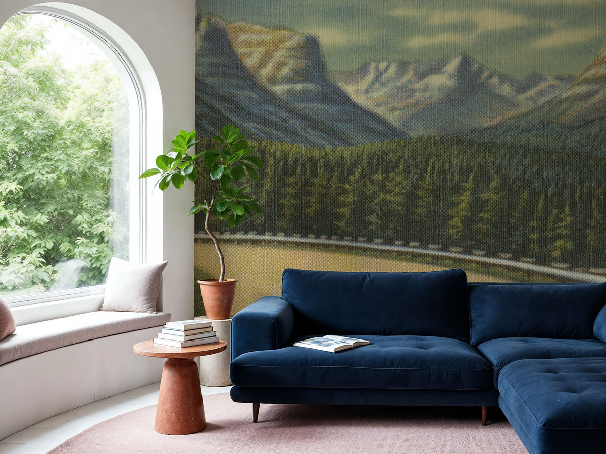 Sun Highway Mural Wallpaper - room preview 02
