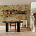 Antique Floral Vine Mural Wallpaper - room preview 02