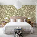 Leavescapes Mural Wallpaper - room preview 02