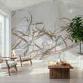 Trace of a Meadow Mural Wallpaper - room preview 02