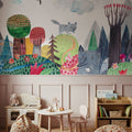 Over the Mountains Mural Wallpaper - room preview 02