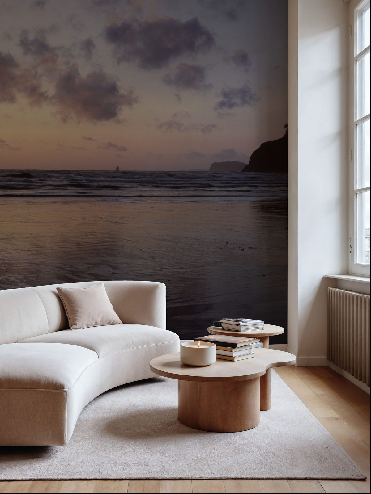 Ruby Beach Mural Wallpaper - room preview 02