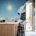 Skiing Dreams Mural Wallpaper - room preview 02
