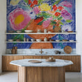 Gathering of Flowers Mural Wallpaper - room preview 02