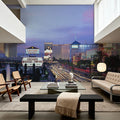 Neon Desert Twilight Mural Wallpaper - room preview 02