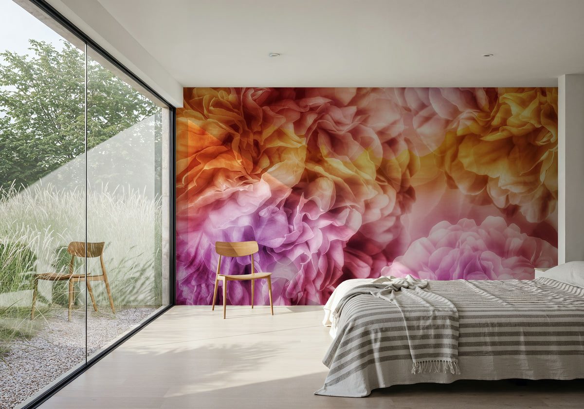 Peony Dreams Mural Wallpaper - room preview 02