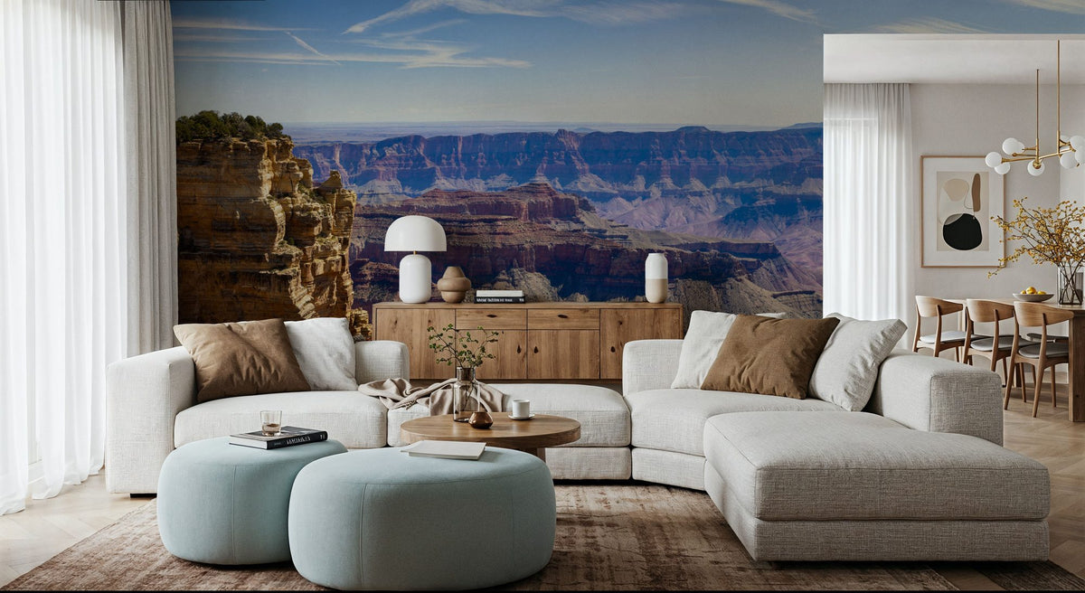 Majestic Canyon Vista Mural Wallpaper - room preview 02
