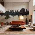 Naples Italy Skyline Concrete Mural Wallpaper - room preview 02