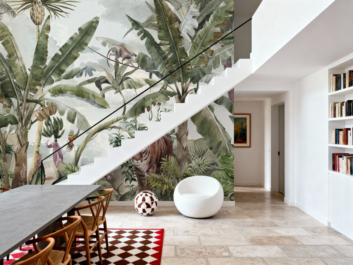 Tropic Fantasy Mural Wallpaper - room preview 02