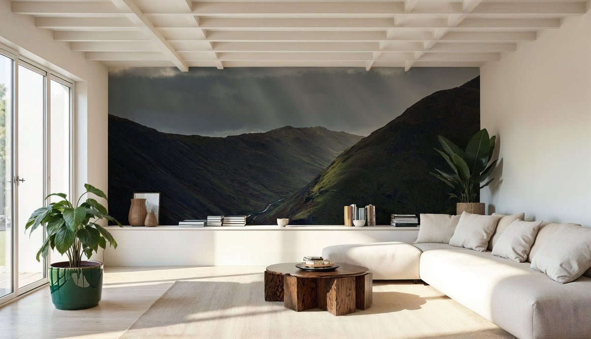 Valley Sunbreak Mural Wallpaper - room preview 02