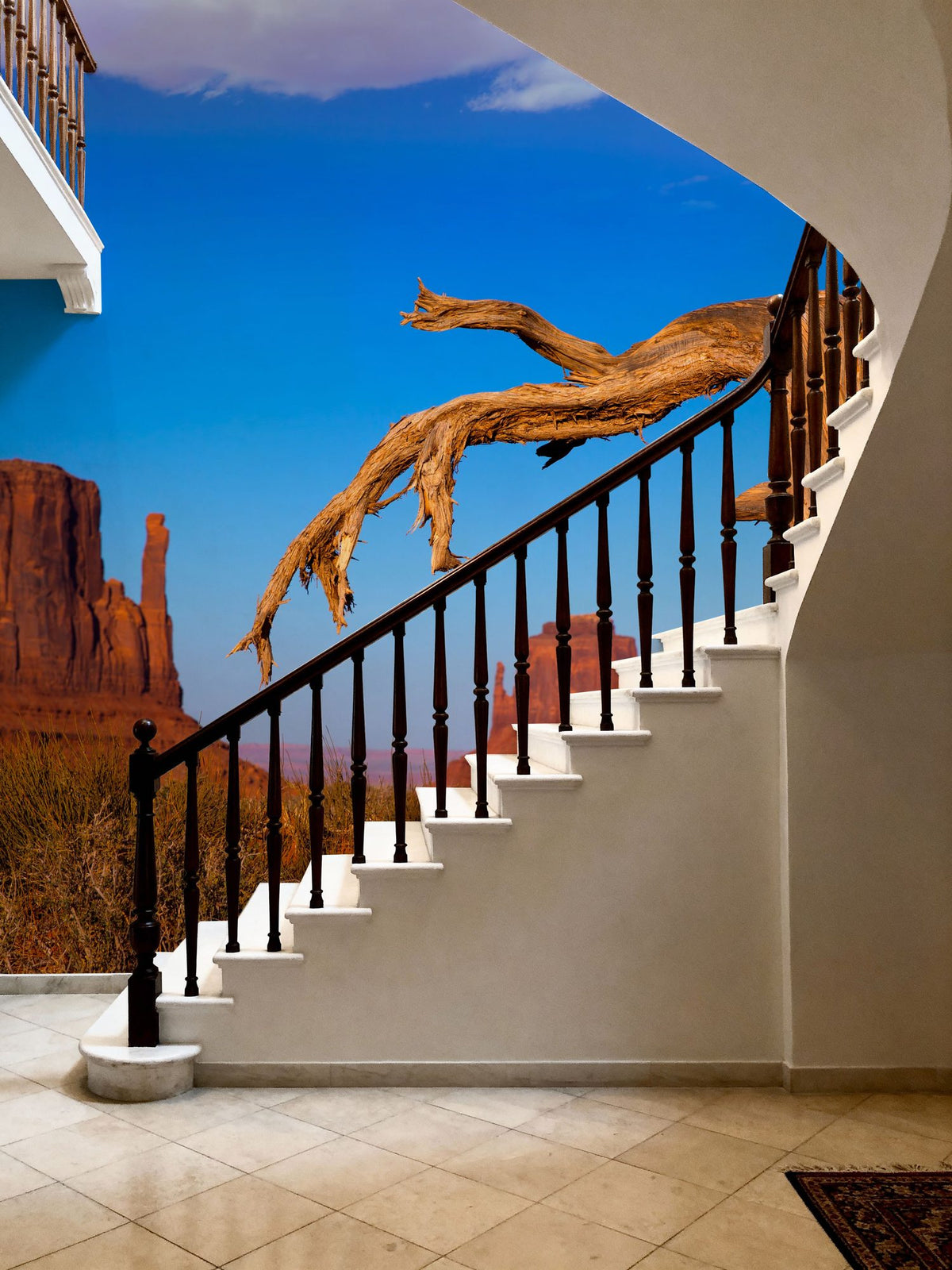 Monument Valley Branch Mural Wallpaper - room preview 02