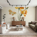 Autumn Marigold I Mural Wallpaper - room preview 02