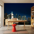 Downtown LA Mural Wallpaper - room preview 02