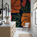 Modern Blooms III Mural Wallpaper - room preview 02