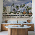 Ocean Drive Elegance Mural Wallpaper - room preview 02