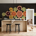 Citrus Drama III Mural Wallpaper - room preview 02