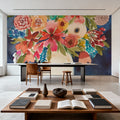 Floral Beauty II Mural Wallpaper - room preview 02