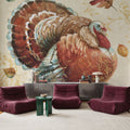 Harvest Moment Turkey Mural Wallpaper - room preview 02
