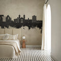 St John's Canada Skyline Concrete Mural Wallpaper - room preview 02