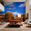 Joshua Tree Blue VI Mural Wallpaper - room preview 02