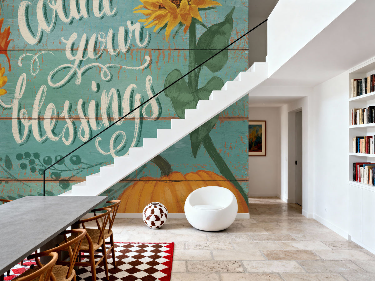 Harvest Delight IV Mural Wallpaper - room preview 02