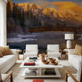 Creek Bridge Mural Wallpaper - room preview 02