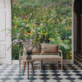 Technicolor Meadow Mural Wallpaper - room preview 02