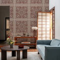 Mission Cement Tiles, Brick Mural Wallpaper - room preview 02