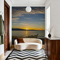 Kayak Sunrise Mural Wallpaper - room preview 02