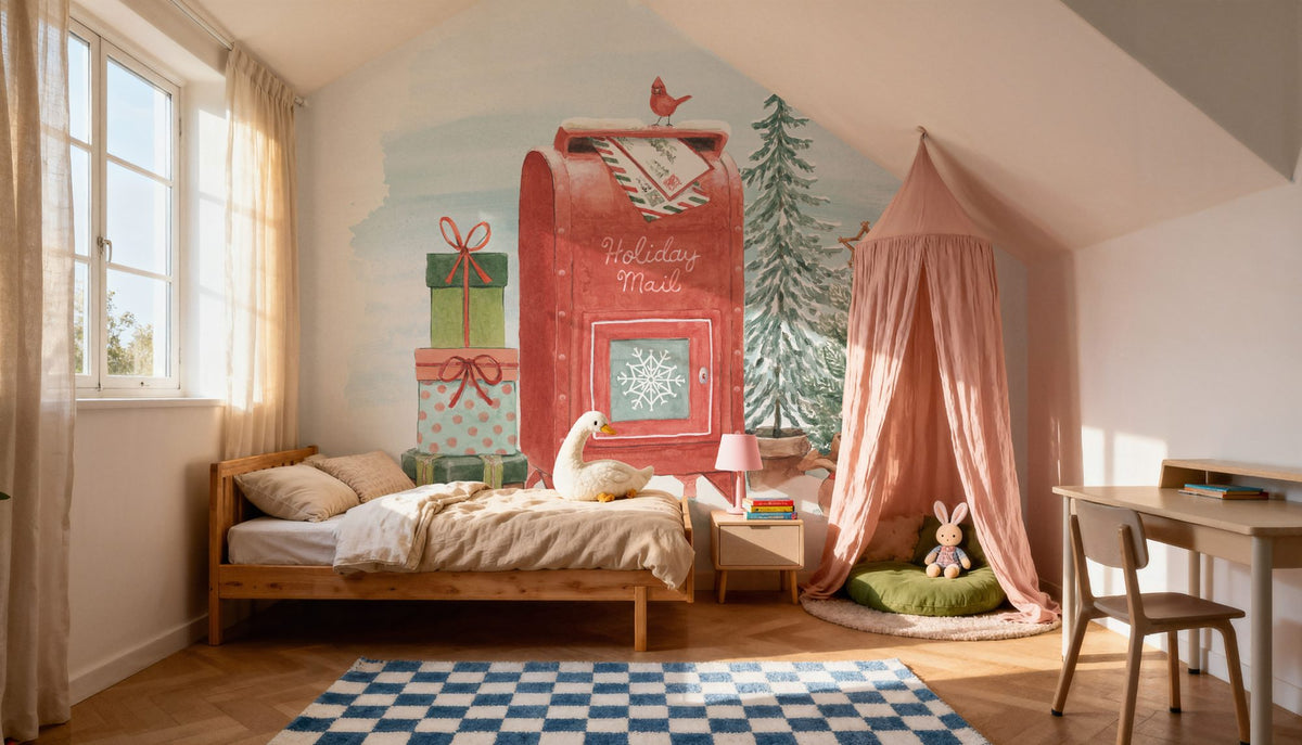Winter Stroll II Mural Wallpaper - room preview 02